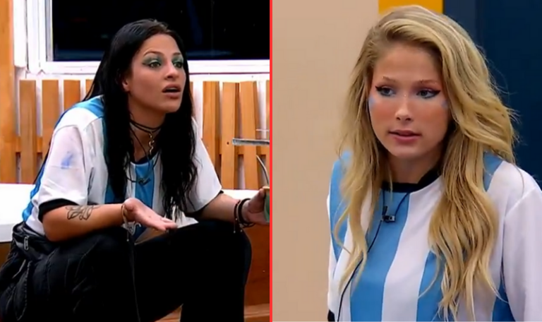 El feroz cara a cara entre Chiara y Luchi en Gran Hermano: «Loca, histérica y»