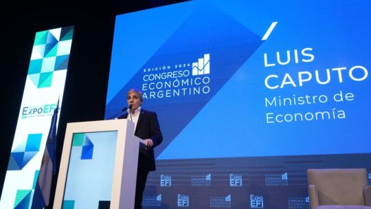Llega la 12 Edición de Expo EFI con la participación del ministro de Economía, Luis Caputo