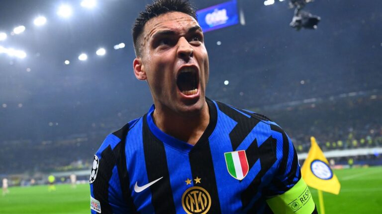 Champions: Lautaro Martínez abrió el empate de Inter, que ya está en semis