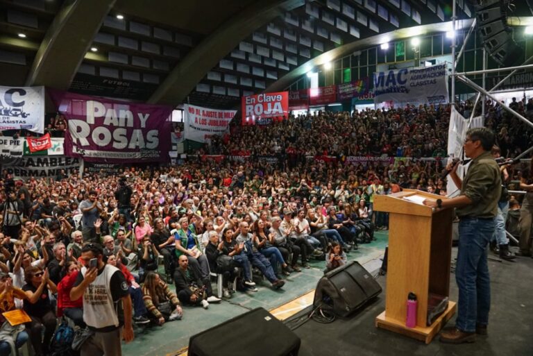 [Fotogalería] Así fue el importante Encuentro de agrupaciones clasistas, jubilades y estudiantes