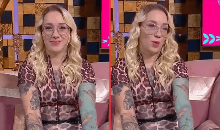 La Tana se enamoró en vivo de un notero tras salir de Gran Hermano