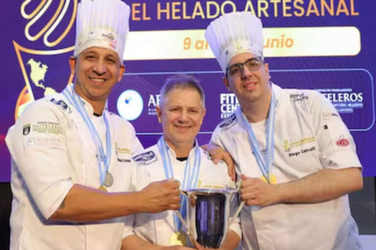 Coronados de gloria: Argentina ganó la Copa América de Helado Artesanal en Córdoba