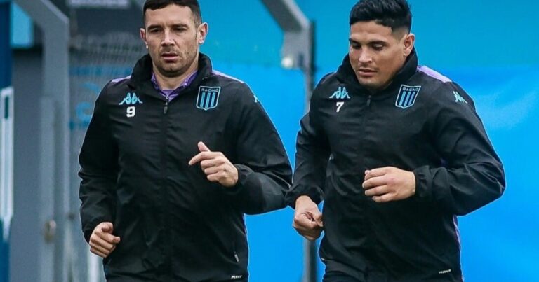 La decisión de Costas con Salas en Racing para el amistoso ante Olimpia