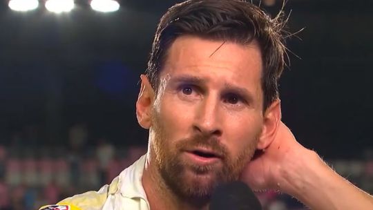 Lionel Messi apuntó contra la MLS tras su sanción: «No me dejaron jugar y hoy lo sentí»