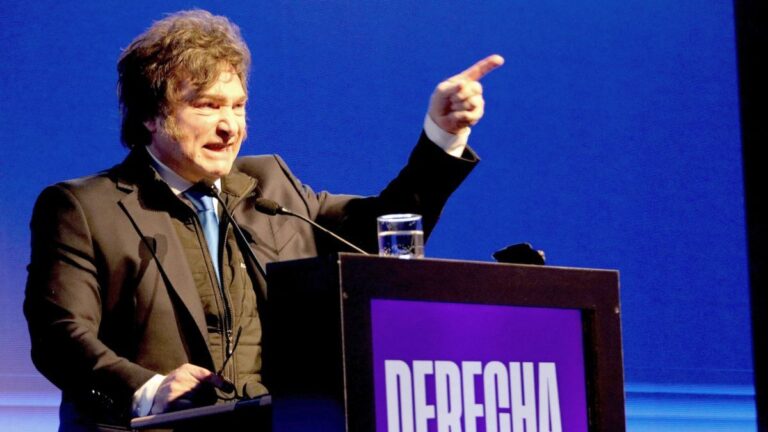 La imagen positiva de Javier Milei cayó cuatro puntos y se ubicó en 44%