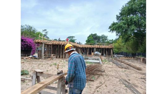 La venta de insumos para la construcción cayó levemente en julio