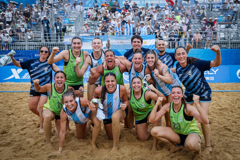 Beach Handball: Argentina consiguió el oro en los World Games