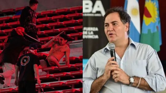 El ministro de Seguridad bonaerense defendió el accionar policial en los incidentes de Independiente vs. U de Chile