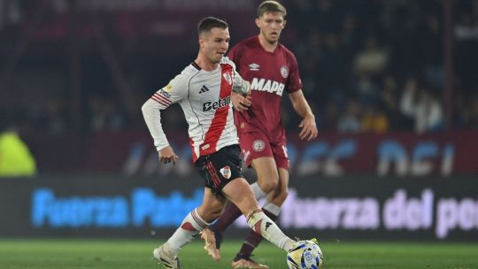 En la última jugada del partido Lanús se lo empató 1-1 a River
