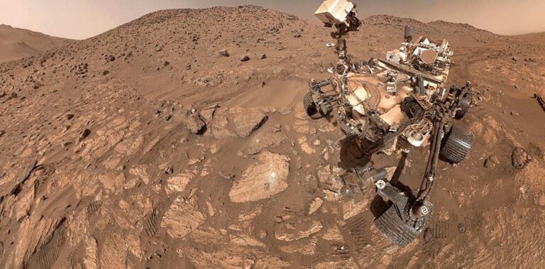 Posibles rastros de vida en rocas marcianas