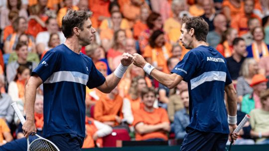Argentina selló su pase a las Finales de la Copa Davis: Horacio Zeballos y Andrés Molteni eliminaron a Países Bajos