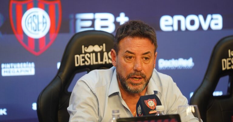 San Lorenzo levantó las inhibiciones y Costantino reveló: «Encontramos un club que estaba fuera del sistema financiero»
