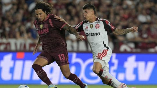 Lanús iguala sin goles con Flamengo por la ida de la Recopa Sudamericana